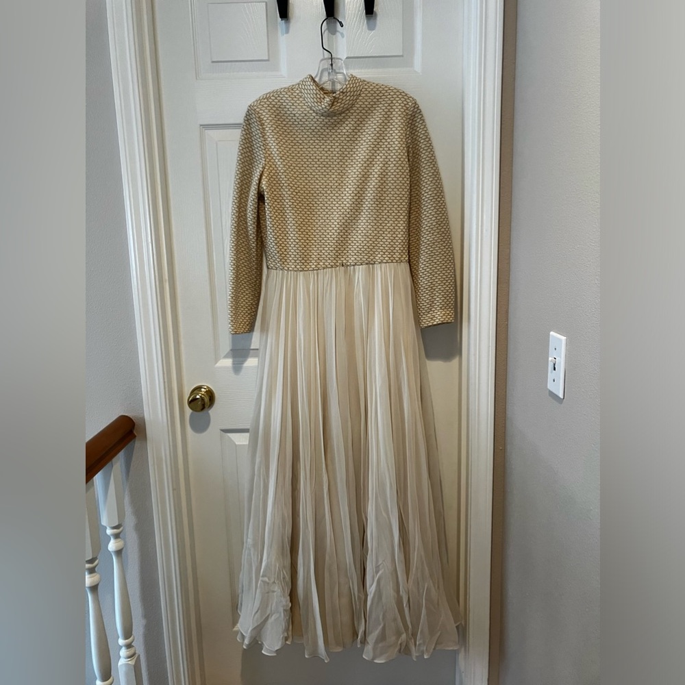 Vintage evening gown circa 1960’s-70’s.